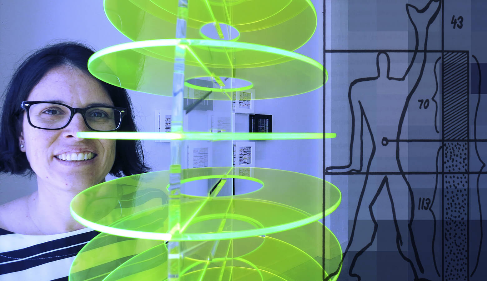 Inés Silva y sus jardines geométricos