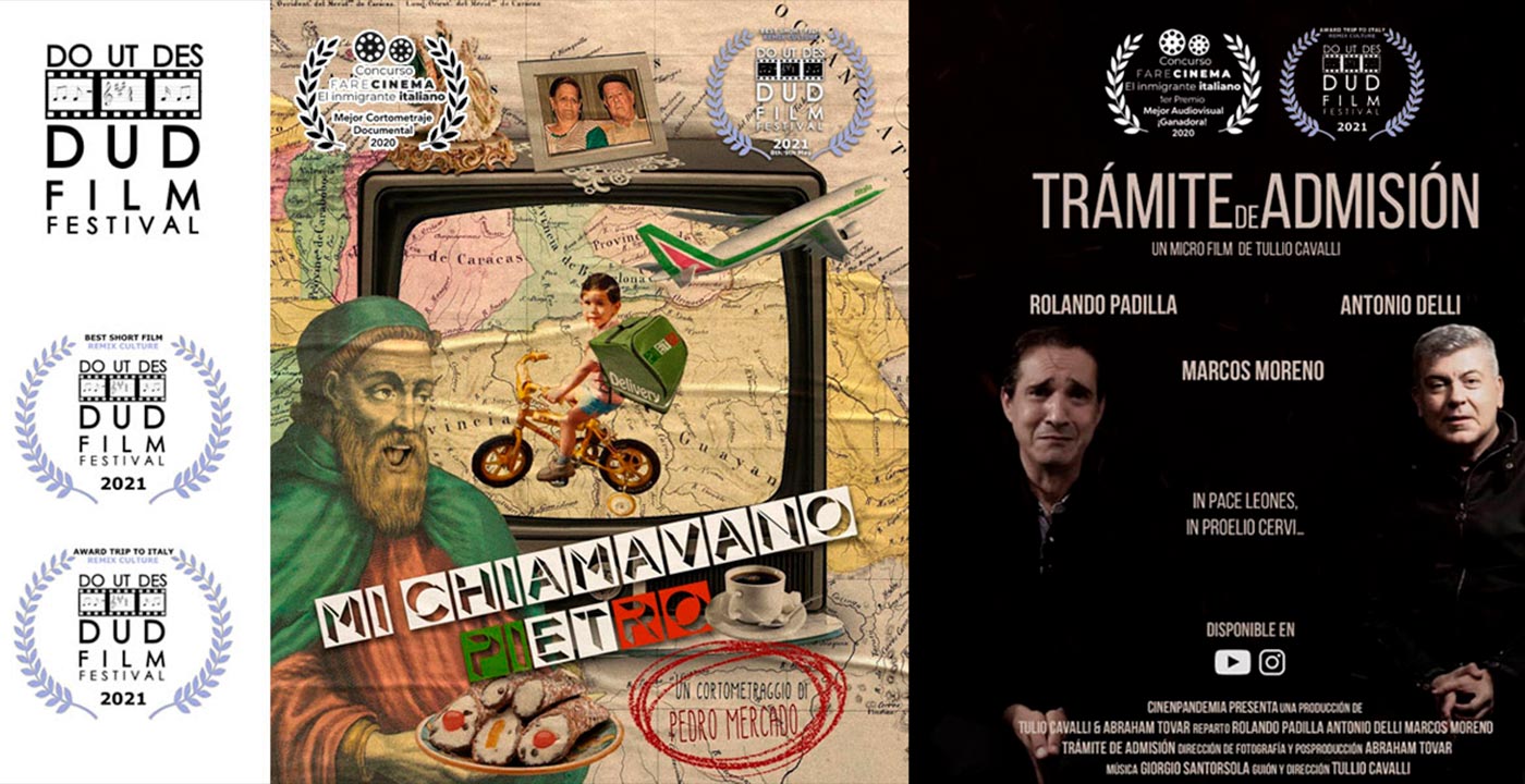 Dos cortos venezolanos triunfan en el Do Ut Des Film Festival de la Toscana italiana