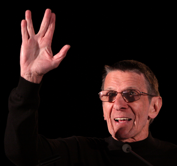 Spock saludo vulcano