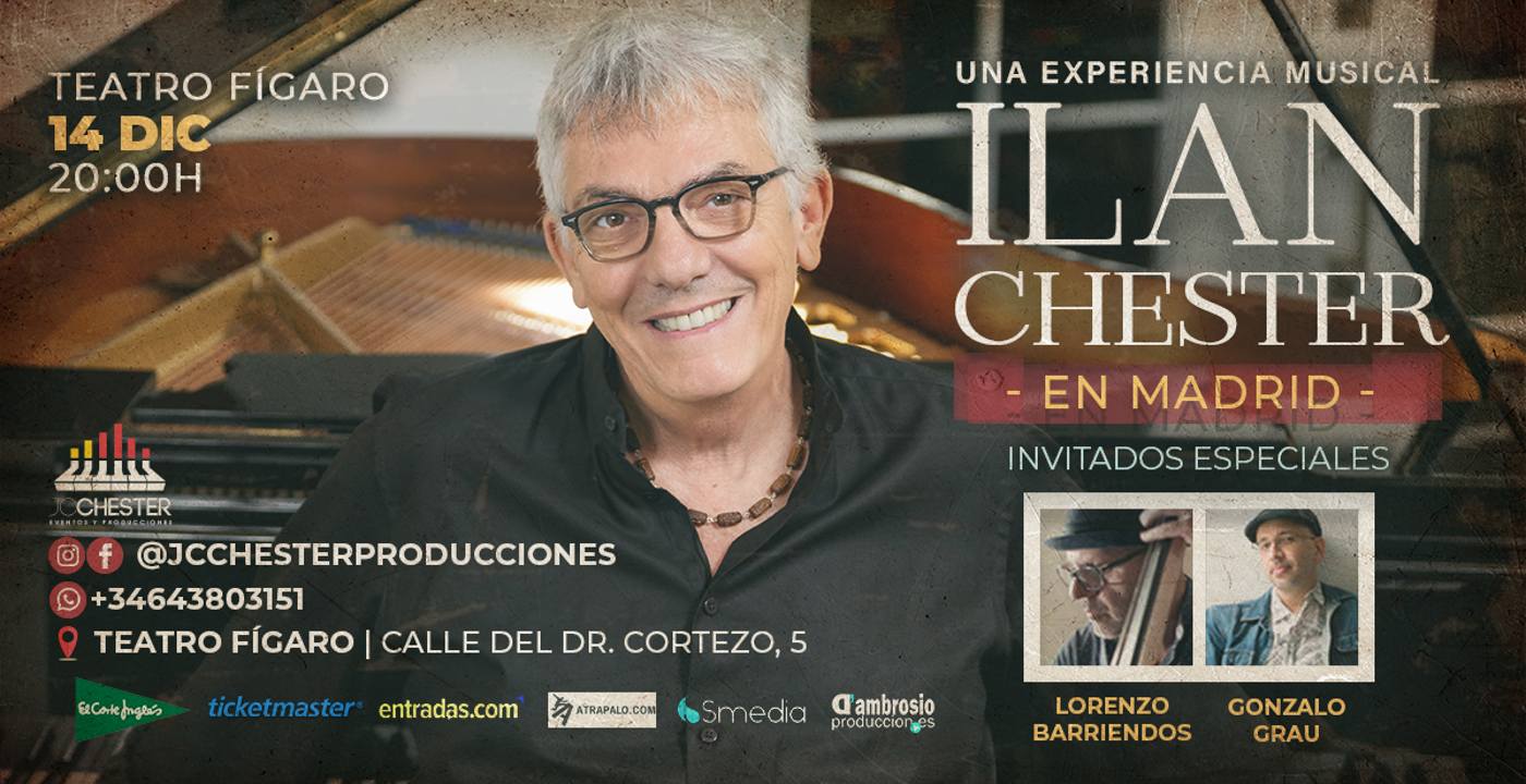 Ilan Chester regresa esta Navidad a Madrid con ‘Una experiencia musical’