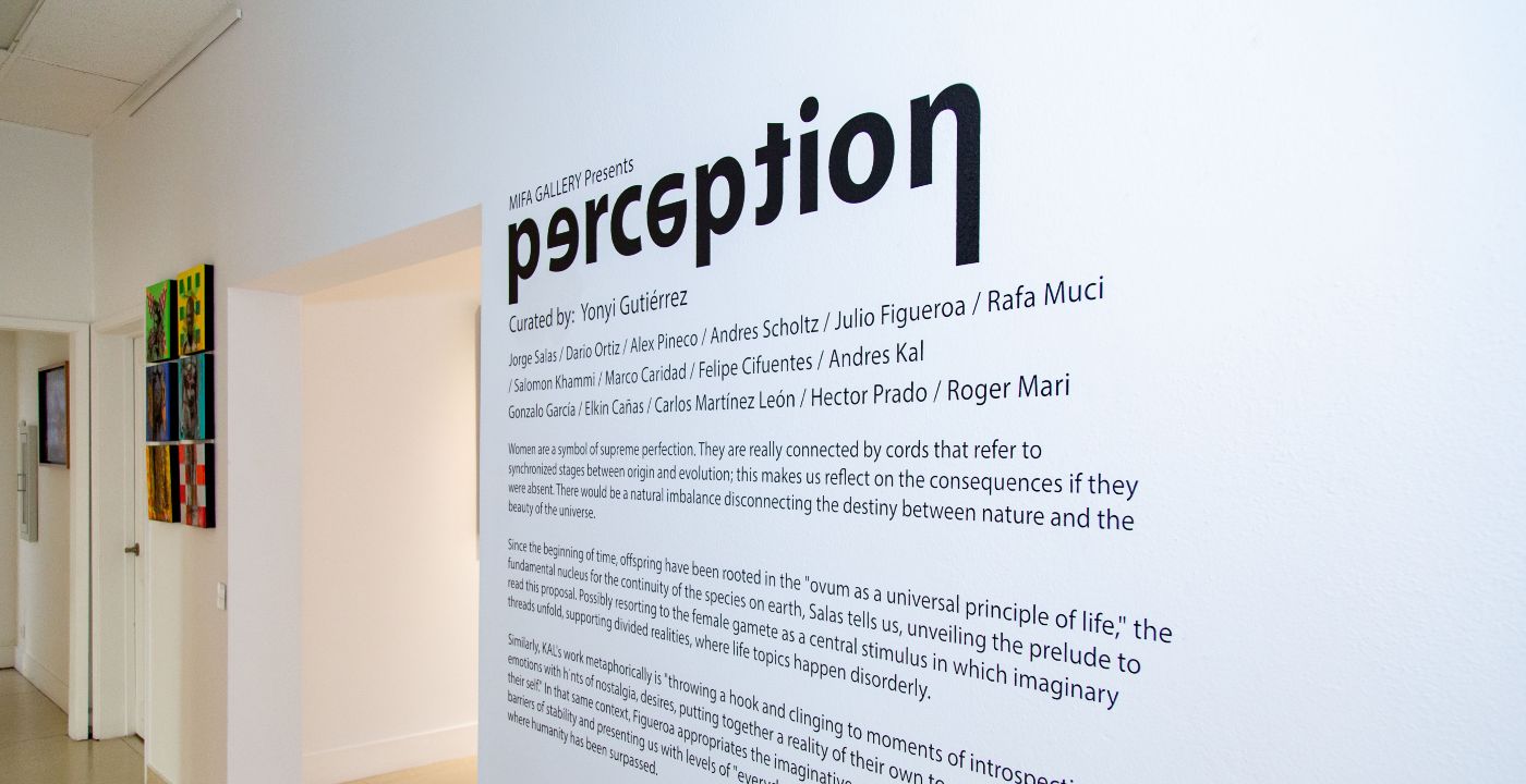 Última semana de la muestra “Percepción” en MIFA