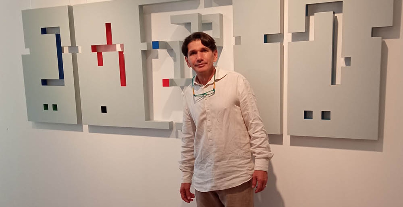 El tránsito del vacío a través de la geometría de Iván Rojas está presente en la Galería Bernay Arts