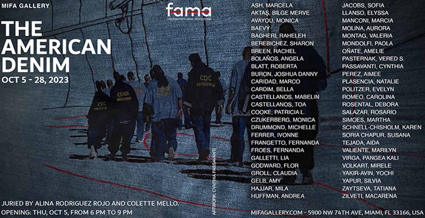 Exposición «The American Denim» Celebra la Herencia Cultural y el Arte en Miami