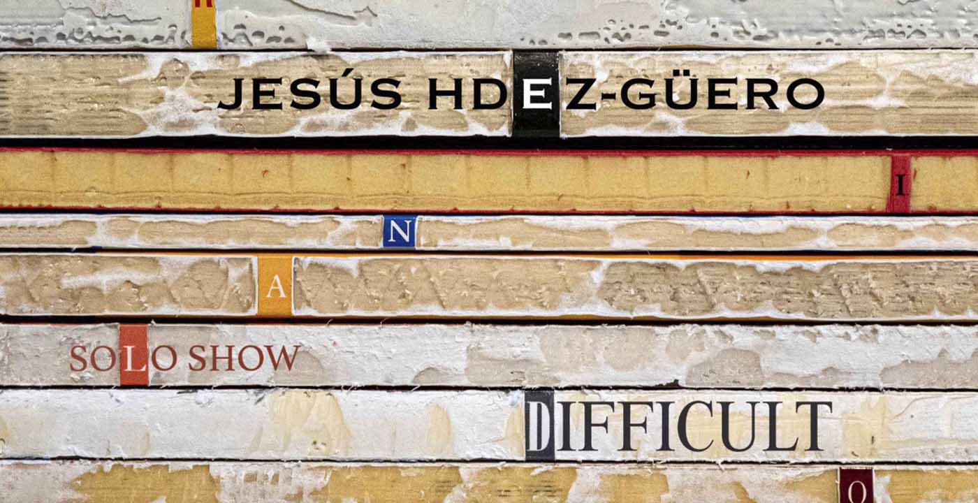 “Lecturas difíciles” de Jesús Hdez-Güero se exhibe en Arts Connection Foundation