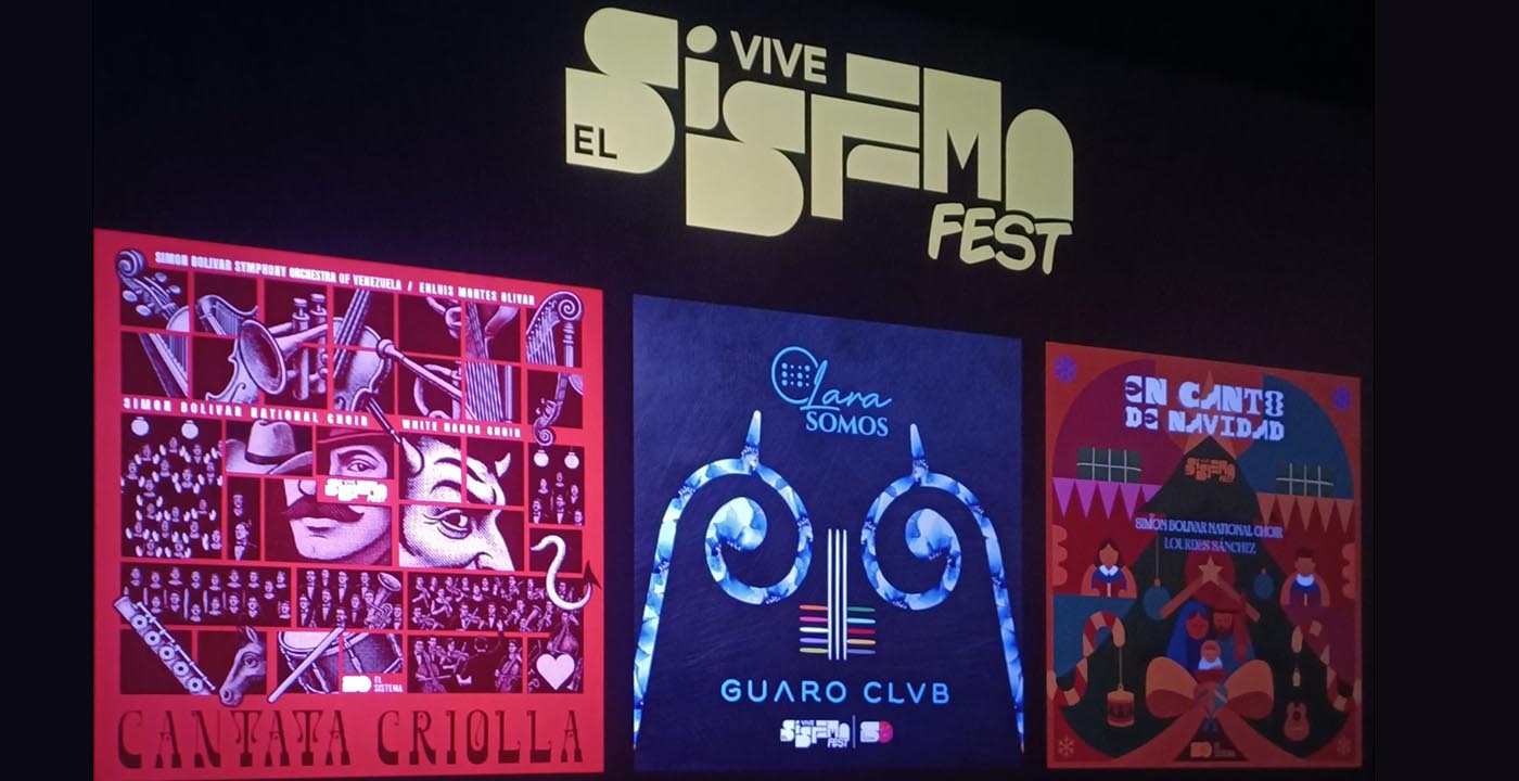 Tres discos, 100% hechos en Venezuela, por Vive El Sistema Fest