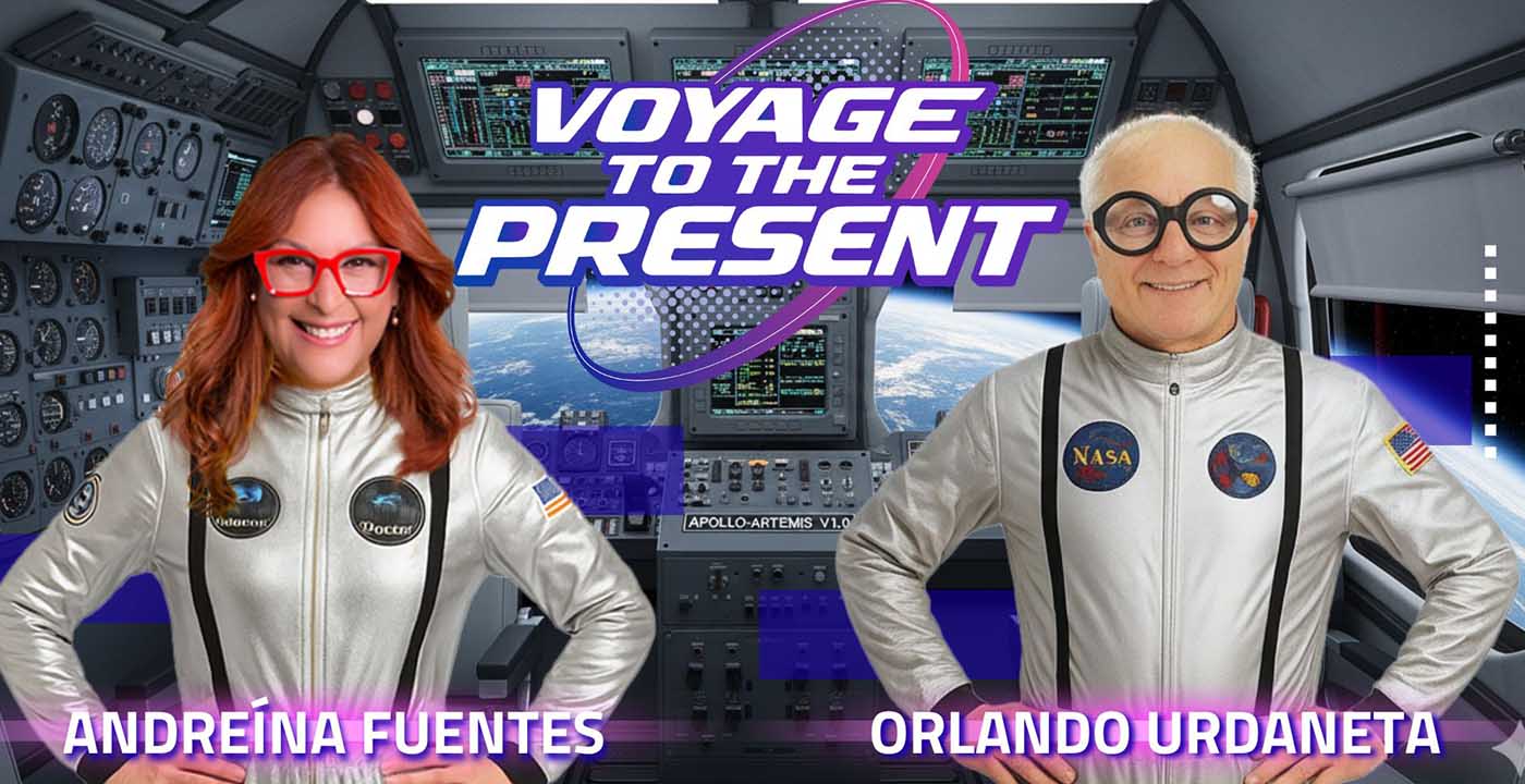 Voyage to the Present con Andreína Fuentes y Orlando Urdaneta