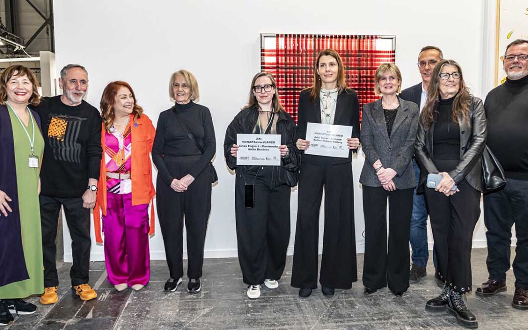 Julia Scher y Jonas Englert reciben el NEWARTaward@ARCO | Madrid
