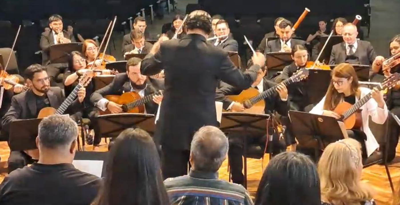 Orquesta Sinfónica de cámara “Simón Bolívar” con obras de Elvis Joan Suarez