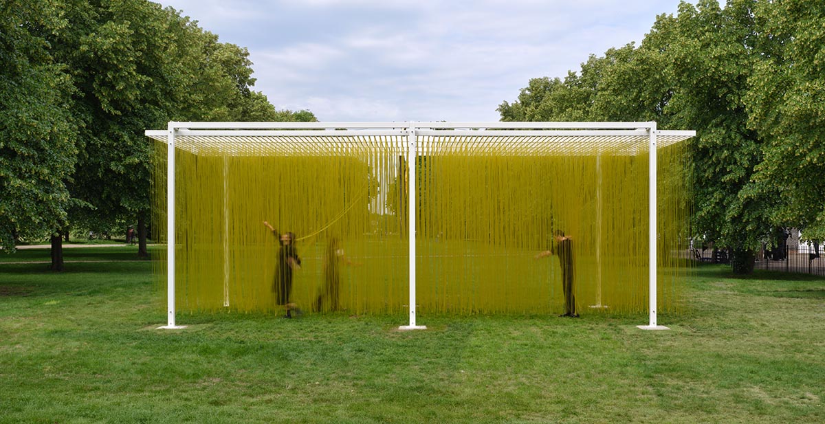 Exponen por primera vez un penetrable del maestro Jesús Soto en el Serpentine de Londres