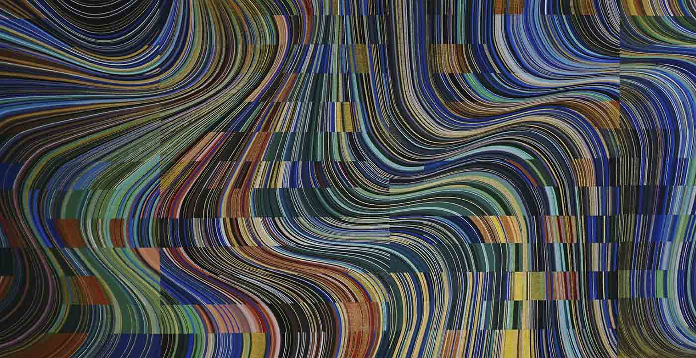 Wilmer Useche: La onda y color como frecuencia | Geometría Viva